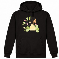 Худі утеплене Жіночий портрет Літо