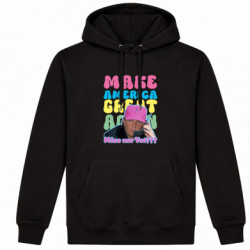 Худі утеплене Зроби Америку знову великою