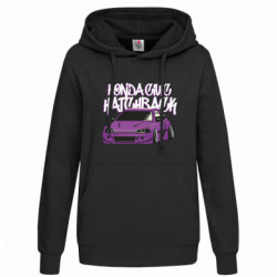 Женская худи Honda civic car - FATLINE Женская худи Honda civic car
