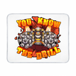 Игровой коврик для мыши Deep Rock Galactic You know The drill - FATLINE Игровой коврик для мыши Deep Rock Galactic You know The drill