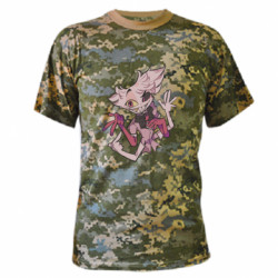 Камуфляжная футболка Angel dust