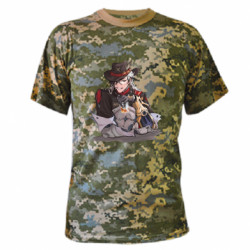 Футболки камуфляжные