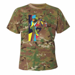 Футболки камуфляжні