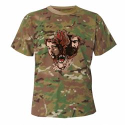 Футболки камуфляжные