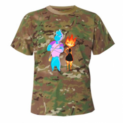 Футболки камуфляжные