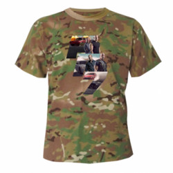 Футболки камуфляжные