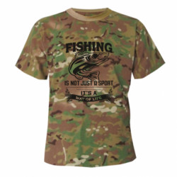 Футболки камуфляжні