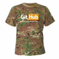 Футболки камуфляжные