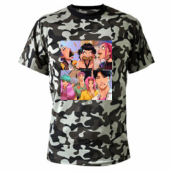 Футболки камуфляжные