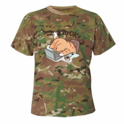 Футболки камуфляжные
