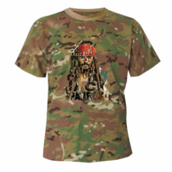Футболки камуфляжные