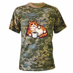 Футболки камуфляжные