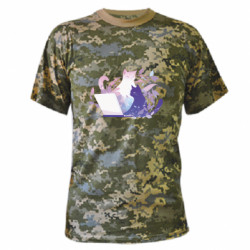 Футболки камуфляжные