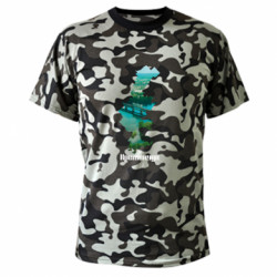 Камуфляжна футболка Кременчук мапа