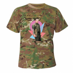 Футболки камуфляжные