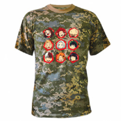 Футболки камуфляжные