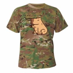 Футболки камуфляжные