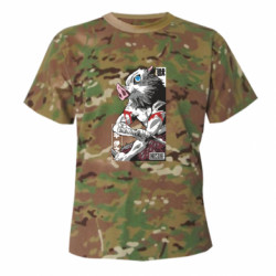 Футболки камуфляжні