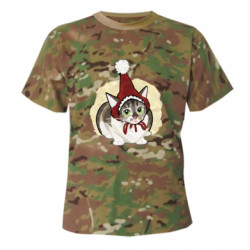 Футболки камуфляжные