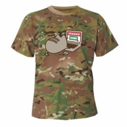 Футболки камуфляжные