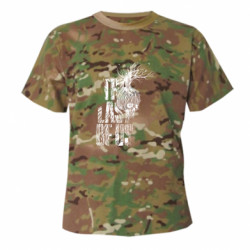 Футболки камуфляжные