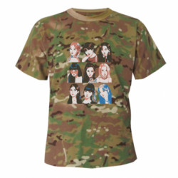 Футболки камуфляжні