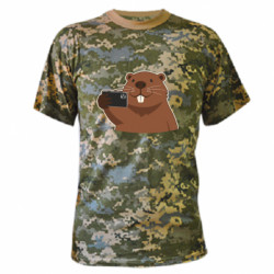 Футболки камуфляжные