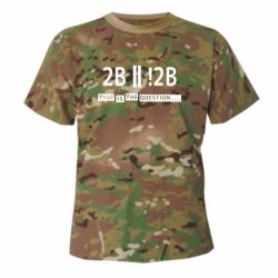 Футболки камуфляжные