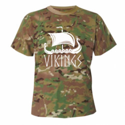 Футболки камуфляжные