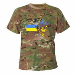 Футболки камуфляжные