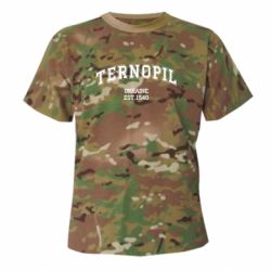 Футболки камуфляжные