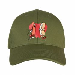 Кепка камуфляжная Hot dog love - FATLINE Кепка камуфляжная Hot dog love