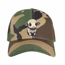 Кепка камуфляжная Маленькая овца - FATLINE Кепка камуфляжная Маленькая овца