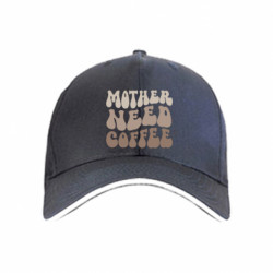 Кепка Mother need coffee - FATLINE Кепка Mother need coffee