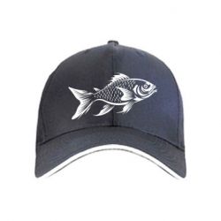 Кепка риба силует - FATLINE Кепка риба силует