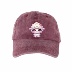 Кепка тай-дай Глиттер гламур овечка Y2K - FATLINE Кепка тай-дай Глиттер гламур овечка Y2K