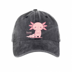 Кепка тай-дай Милый Аксолотль - FATLINE Кепка тай-дай Милый Аксолотль