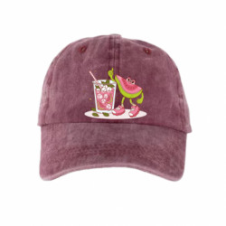 Кепка тай-дай Рожева гуава з освіжаючим коктейлем - FATLINE Кепка тай-дай Рожева гуава з освіжаючим коктейлем