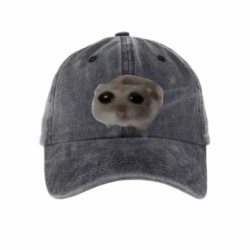 Кепка тай-дай Сумний хом'як мем - FATLINE Кепка тай-дай Сумний хом'як мем