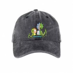 Кепка тай-дай Toxic Duo (Токсичные Рик и Морти) - FATLINE Кепка тай-дай Toxic Duo (Токсичные Рик и Морти)