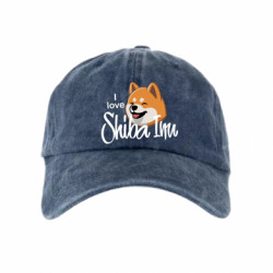 Кепка тай-дай Я люблю Сиба Ину - FATLINE Кепка тай-дай Я люблю Сиба Ину