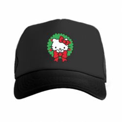 Кепка-тракер Hello Kitty Merry Christmas - FATLINE Кепка-тракер Hello Kitty Merry Christmas