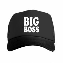 Кепка-тракер премиум Big Boss (Большой Бос) - FATLINE Кепка-тракер премиум Big Boss (Большой Бос)