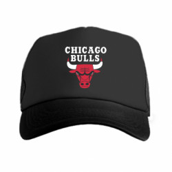 Кепка-тракер премиум Chicago Bulls Classic - FATLINE Кепка-тракер премиум Chicago Bulls Classic