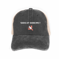 Кепка-тракер тай-дай 500 kg of democracy - FATLINE Кепка-тракер тай-дай 500 kg of democracy