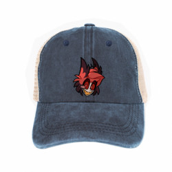 Кепка-тракер тай-дай Alastor head - FATLINE Кепка-тракер тай-дай Alastor head