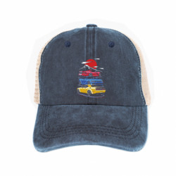 Кепки-тракери тай-дай