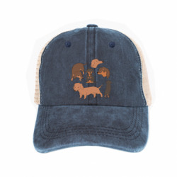 Кепки-тракеры тай-дай