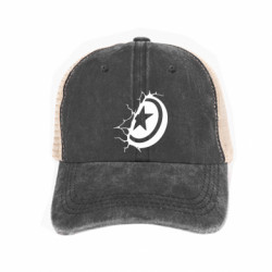 Кепка-тракер тай-дай Captain America shield - FATLINE Кепка-тракер тай-дай Captain America shield