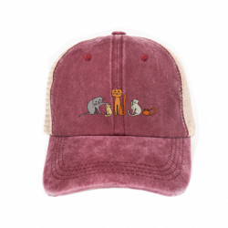 Кепки-тракеры тай-дай